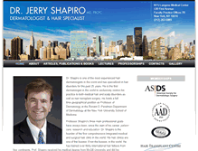 Tablet Screenshot of doctorjerryshapiro.com